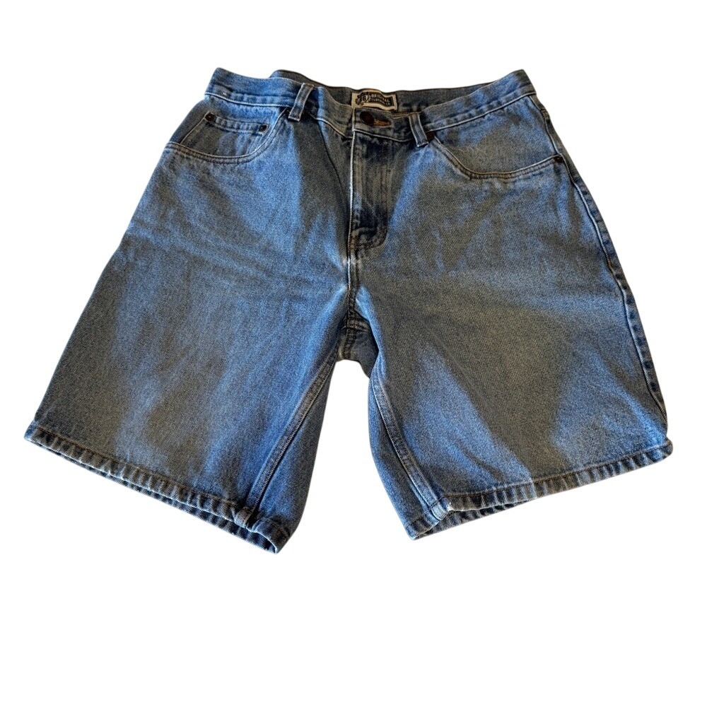 Route 66 Classic Blue‎ Denim Men's Shorts Size 34